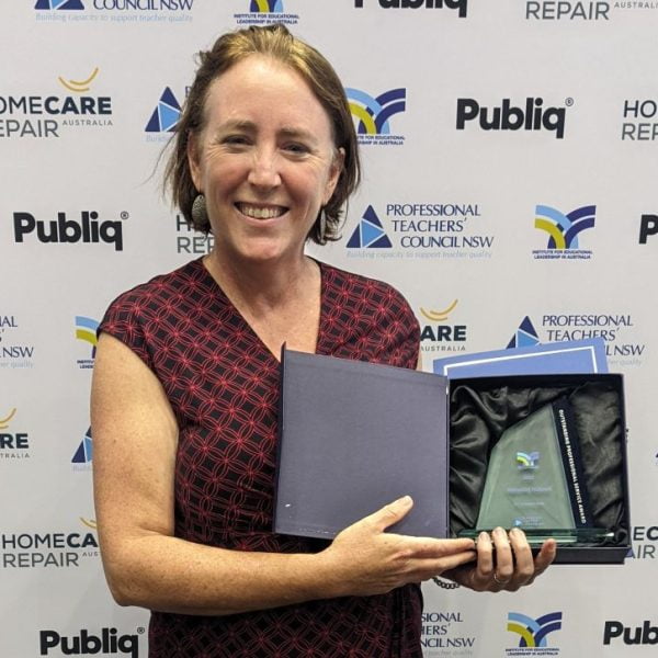 Hogan recognised by ICT Educators NSW