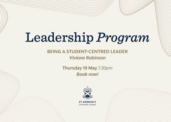 Being a student-centred leader