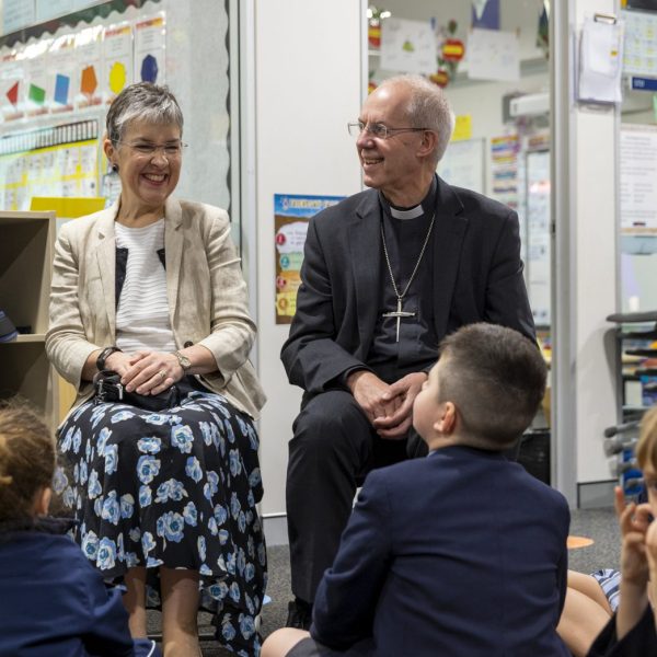 Archbishop of Canterbury meets and greets students