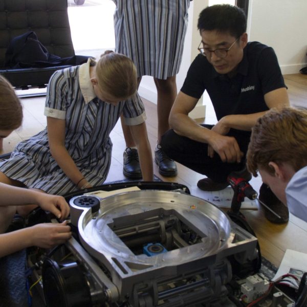 Learning first-hand what makes robots tick